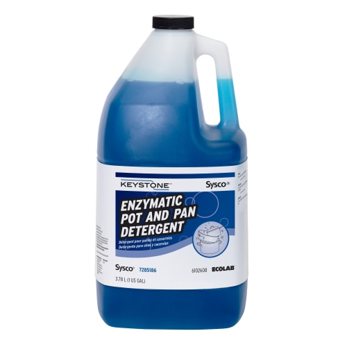 Keystone Enzymatic Pot and Pan Detergent, 1 Gallon, #6102608